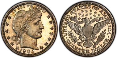 1905 25C PR65