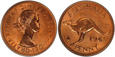 1961 Y. (p) 1D PR67RD