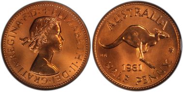 1961 Y. (p) 1/2D PR67RD