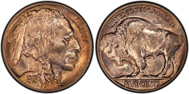 1916 5C 2 Feathers, FS-402 MS64