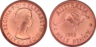 1962 Y. (p) 1/2D PR66RD