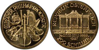 1997 200 Sch Vienna Philharmonic MS69