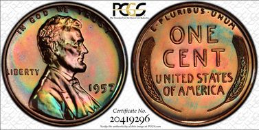 1957 1C PR64BN