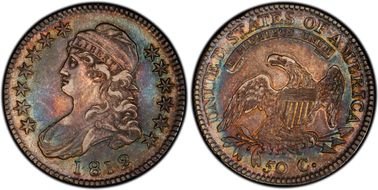 1812 50C AU53