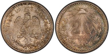 1905-M 20C KM-435 MS65