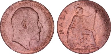 1904 1/2D S-3991 MS63RB