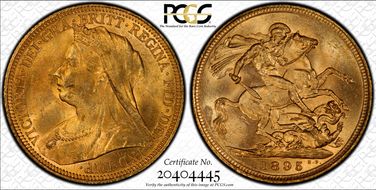 1895-S Sov S-3877 MS62+