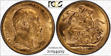 1910-M Sov S-3971 MS61