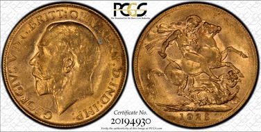 1925-P Sov S-4001 AU58