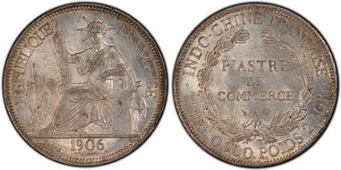 1906-A Piastre Lec-289 AU58