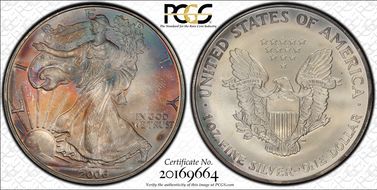 2006 $1 Silver Eagle MS65