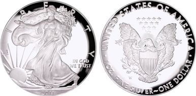 2011-W $1 Silver Eagle PR69DCAM