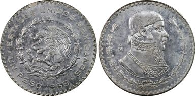 1966-Mo Peso KM-459 MS65