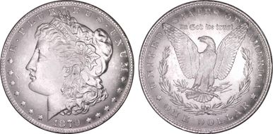 1879 $1 MS62