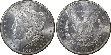 1897-S $1 MS61