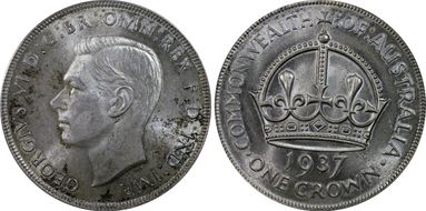 1937 Crown KM-34  Ag MS63