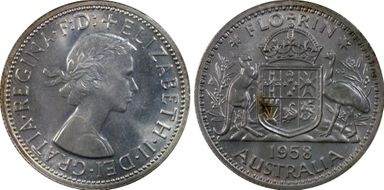 1958(m) Florin PR65