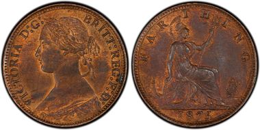 1875 1/4D S-3958 Large date, five berries MS63RB