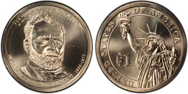 2011-P $1 Ulysses S. Grant Position A MS67