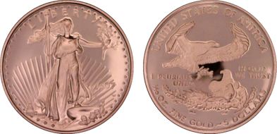 1997-W $5 Gold Eagle PR69DCAM