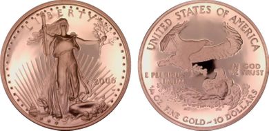 2006-W $10 Gold Eagle PR69DCAM