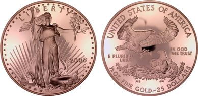 2006-W $25 Gold Eagle PR69DCAM