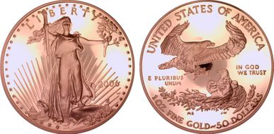 2006-W $50 Eagle-20th Anniversary PR69DCAM