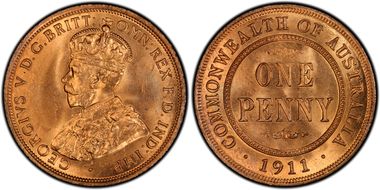 1911 (L) 1D KM-23 MS64RD