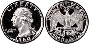 1960 25C PR68DCAM