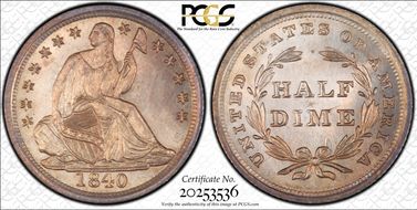 1840 H10C No Drapery MS65