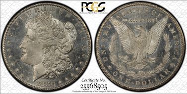 1880-CC $1 MS65PL