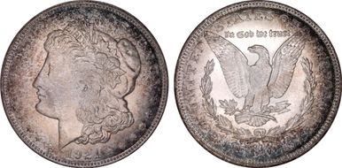 1921-D $1 MS66+ 