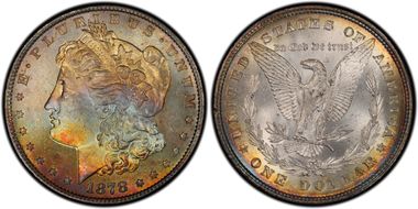1878 8TF $1 MS66