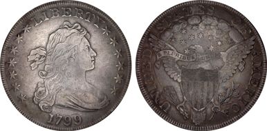1799 $1 XF40