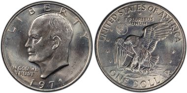 1971-D $1 MS65