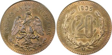 1935-Mo 20C MS65RB