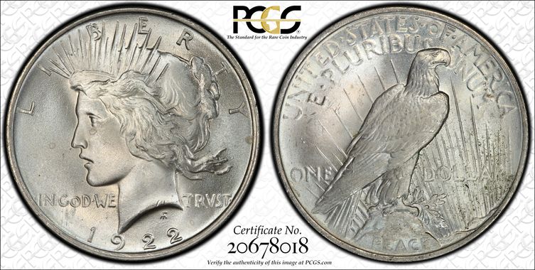 Cert 20678018 - Coin Image