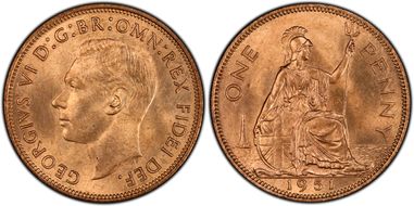 1951 1D S-4117 MS64RD