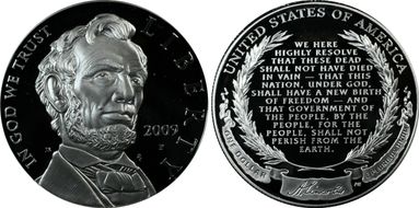 2009-P $1 Abraham Lincoln PR68DCAM
