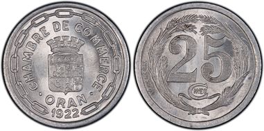 1922 25C Lec-318 MS64