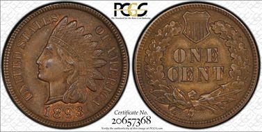 1893 1C AU58BN
