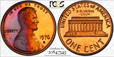 1976-S 1C PR64CAM