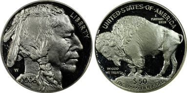2006-W $50 American Buffalo .9999 Fine Gold PR69DCAM