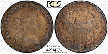 1802 $1 XF45