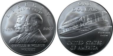 2003-P $1 First Flight MS69