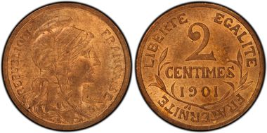 1901 2C Gad-107 F-110 MS63RB