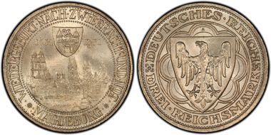 1931-A 3 Mk Magdeburg J-347 MS65