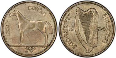 1934 1/2 Cr AU55