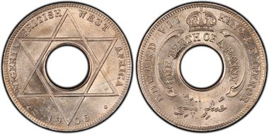 1908 1/10D KM-3 Copper-Nickel MS64