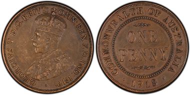 1918-I (c) 1D KM-23 AU50BN